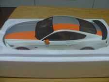 GT Spirit 1/18 GTS123 Ford Mustang Bozix Design White/Gray/Orange Minicar