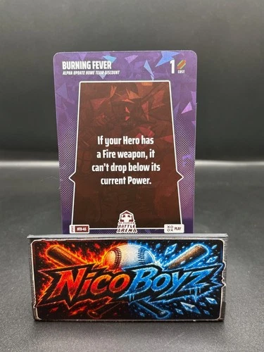 2025 Bo Jackson Battle Arena Burning Fever Blast Play! HTD-45
