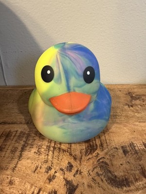 Sunny Days Jumbo Squeeezy Tie-Dye DUCK - Squishy Toy Stress Relief Sensory Viral
