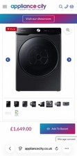 Image of Samsung 16kg Heat Pump Tumble Dryer DV16DG8600BV Series 10 A+++ Black –BRAND NEW