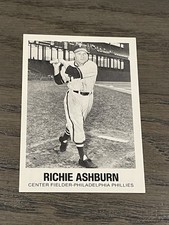 1977 TCMA Renata Galasso Inc. Richie Ashburn #14 Philadelphia Phillies
