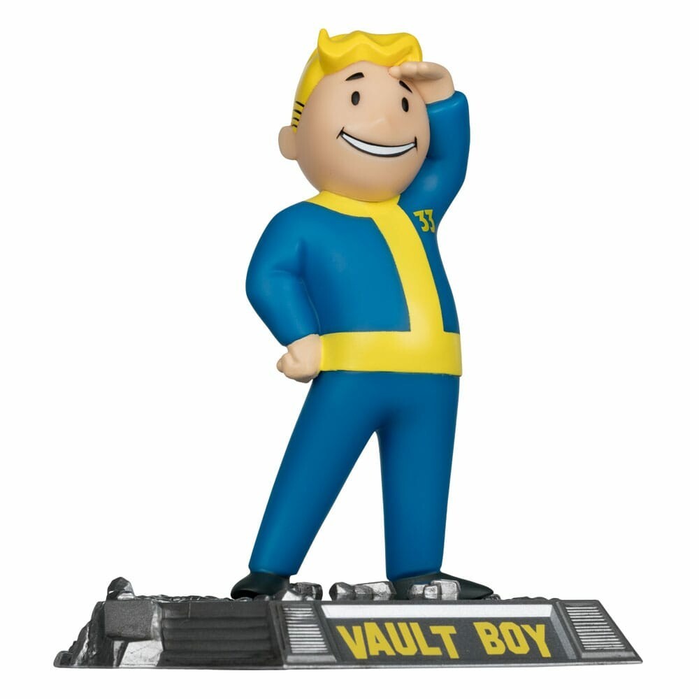 McFarlane MOVIE MANIACS FALLOUT VAULT BOY V3 7400 PCS LIMTED PVC STATUE 14 CM FI - Immagine 2