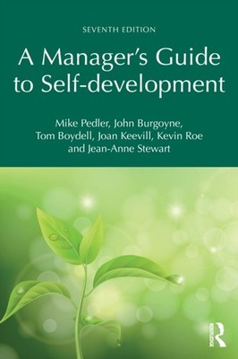 MANAGERS GUIDE TO SELF-DEVELOPMENT by PEDLER MIKE Paperback Self Help Business