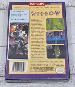 Willow (Nintendo NES, 1989) Brand New Factory Sealed Capcom Authentic H-Seam