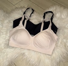 2 Warners RM3911A Blissful Benefits Underarm Smoothing Bras WF Womens S Small