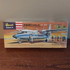 Revell Fairchild F-27 Propjet 1997 Model Kit H-297 1/94 - NEW SEALED