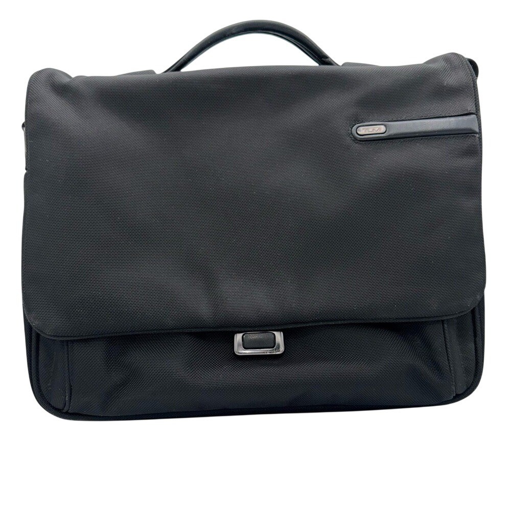 TUMI FXT Ballistic Nylon Briefcase Luxury Business Travel Laptop Bag