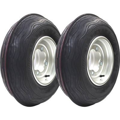 D.I.D 10x5.5, 4/144, 4+1.5 DirtStar Wheel And Ocelot 21x7-10 Blacktail Front