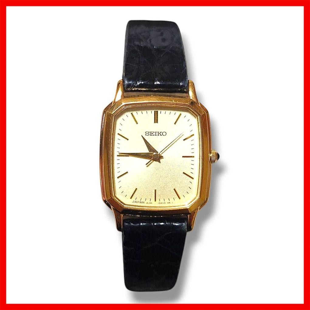 SEIKO Dolce ゴールド レザー時計 Seiko Dolce Gold Women's Watch - SACM154 for sale online | eBay