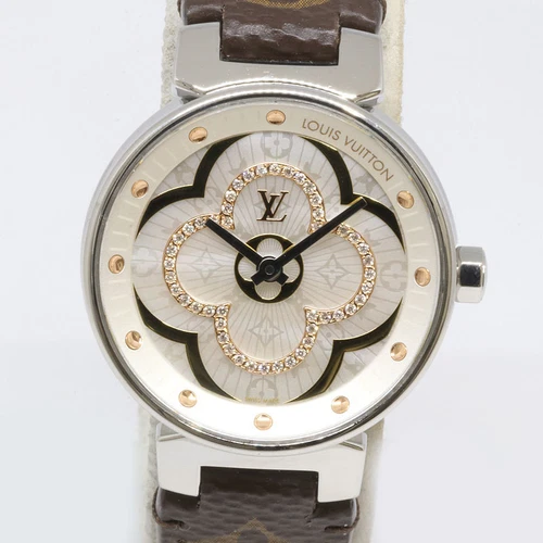 LOUIS VUITTON（LV） Orologio LOUIS VUITTON QA017 Tambour Moon Divine Diamond donna TO192268