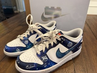 Nike Dunk Low X LEGO IM1448 100 Collection Galaxy Shoes Size 5.5Y