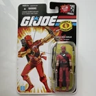 Hasbro G.I. Joe Cobra Red Ninja Boxed Action Figure 2008 With Bow & Sword
