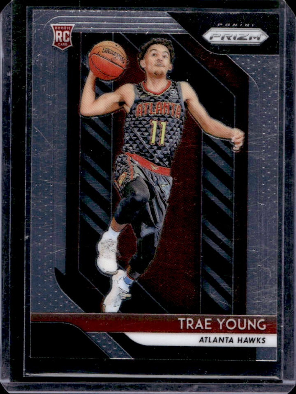 2018-19 Prizm Trae Young RC Rookie #78 Hawks