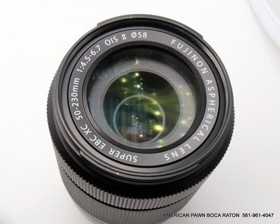 Fuji FUJIFILM XC 50-230mm f4.5-6.7 OIS II Super EBC Lens (Black