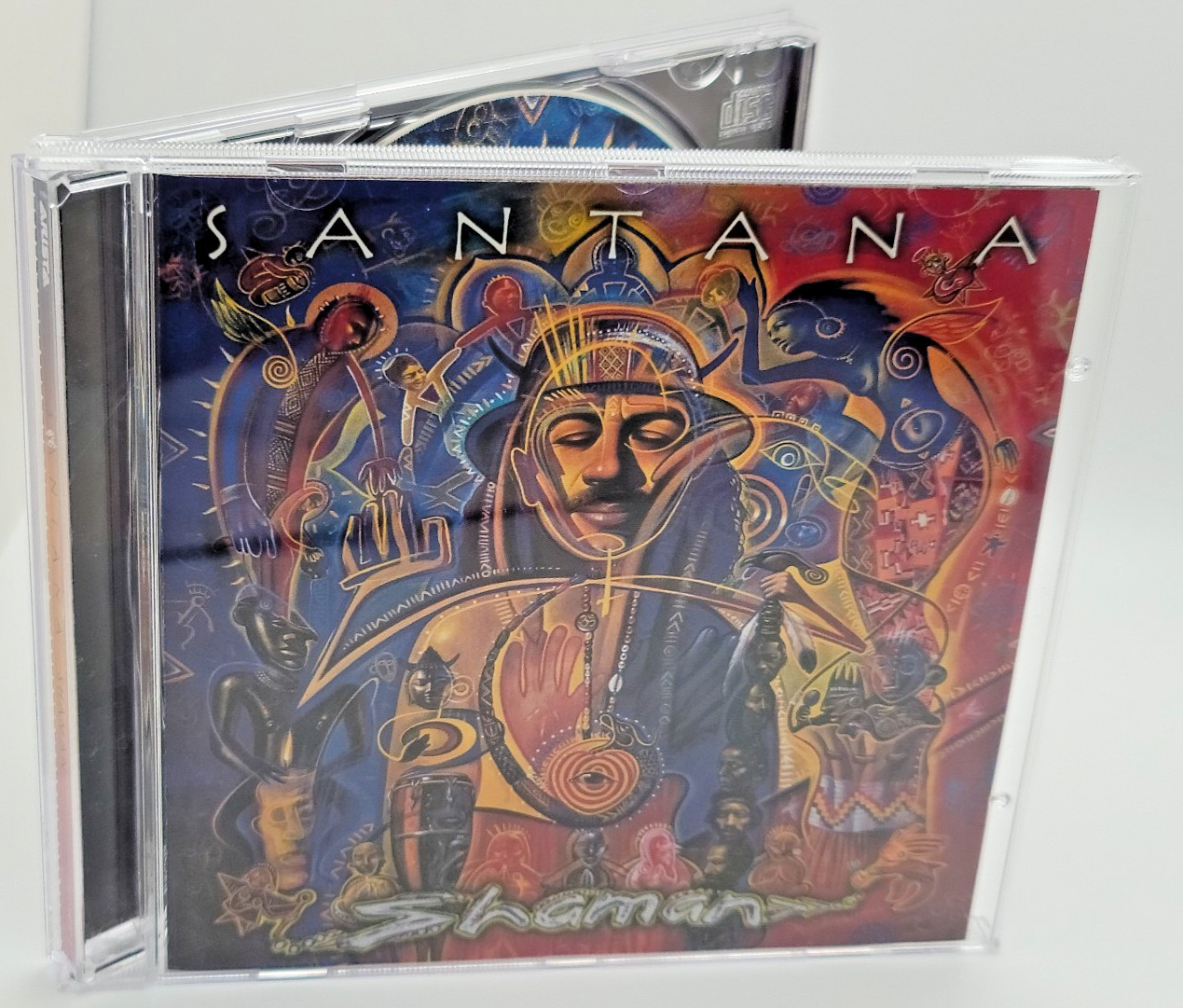 Santana Shaman Game of Love Music CD Latin Rock Very Good Condition