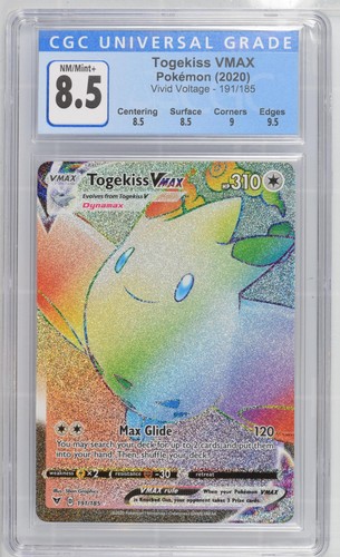 Togekiss VMAX graded CGC 8.5 for sale on eBay