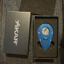 Cortador de cigarros XiKAR Xi1 - AZUL 100BL NUEVO