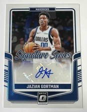 Jazian Gortman 2024-25 Panini Donruss Optic #SS-GOT Auto Series Mavericks