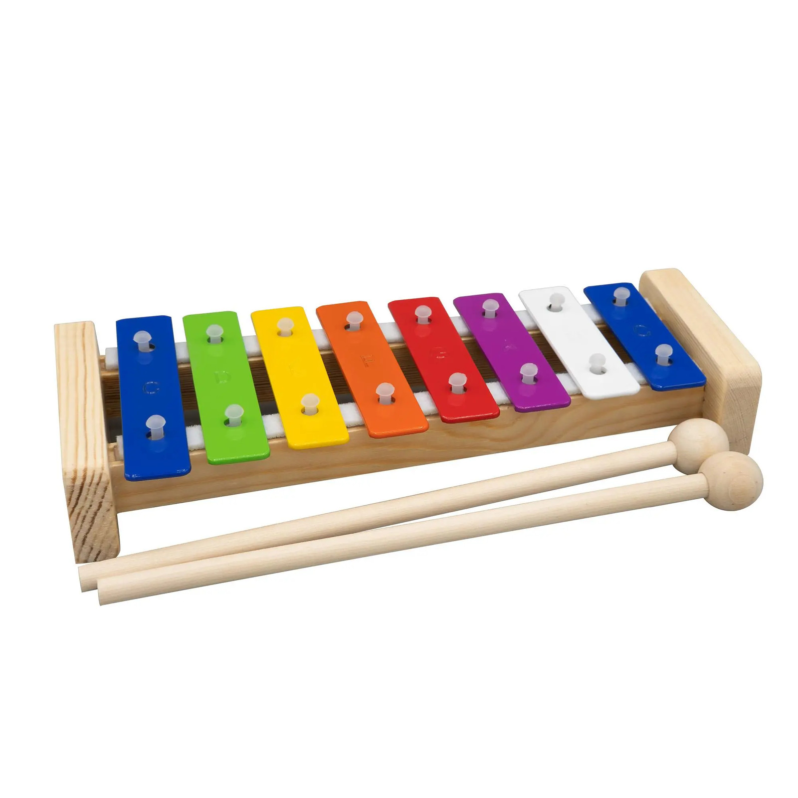 Wooden glockenspiel (incl. 2 mallets + instructions with 5 children songs) - Image 3
