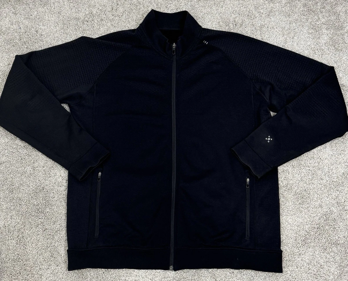 Veste Lululemon Homme XL Noire – Déperlante – Softshell – Sport Course à Pied