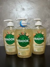 3 x 250ml Radox Shea Butter Hand Wash Care & Nourish Moisturising  Antibact 18.65 per litre