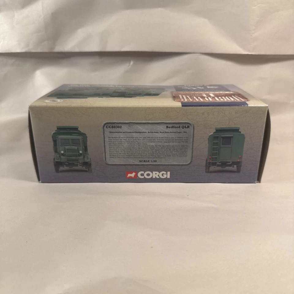 Corgi CC60302 1:50 Bedford QLR Administration & Command Carrier Die Cast - Image 4 of 4