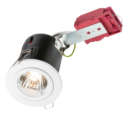 Luceco - Faretto GU10 Fisso Ignifugo Faretto Fisso Antincendio GU10 - Foto 12