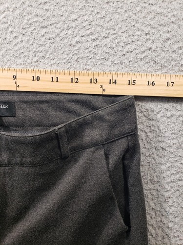NYDJ Sculpt-Her Pants Women's 8 Gray Mid Rise Lift Tuck Straight Stretch 30x32 - Picture 6 of 16
