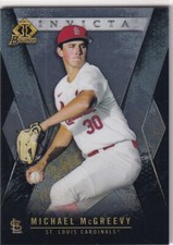 2021 BOWMAN INVICTA RC MICHAEL MCGREEVY ST. LOUIS CARDINALS BASEBALL #1337