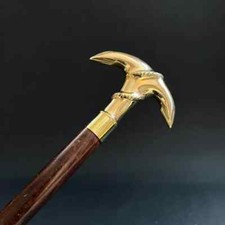 Vintage Brass Anchor Head Handle For Handmade Wooden Walking Stick Cane Gift