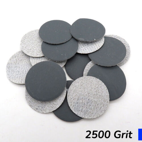25mm Schleifscheiben Schleifpads Körnung 60-10000 Klett Exzenter Nass & Trocken - Picture 21 of 26