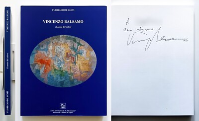 Vincenzo Balsam Der Gesang der Farbe Autogramm von Floriano De Santi 1996