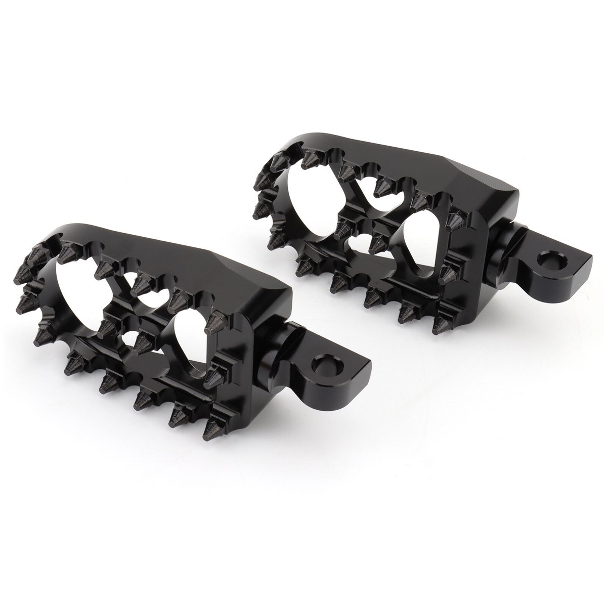 Custom Motorcycle Foot Pegs Foot Pegs Pedal Motorcycle Footrest Foot Pegs Gear Shift Brake Pedals Shifter Pegs For Ha&rley Touring Dyna Softail Sportster XL883 1200 Models Twisted Throttle Foot Pegs - Foto 3