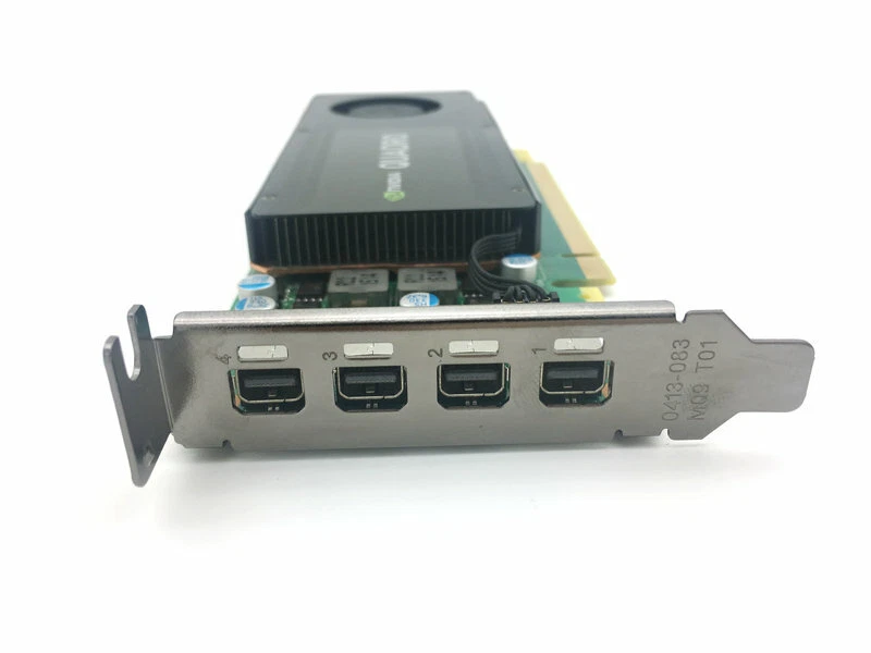 NVIDIA Quadro K1200 4GB GDDR5 PCI-E Mini DisplayPort Professional Graphics Card - Image 2 of 4