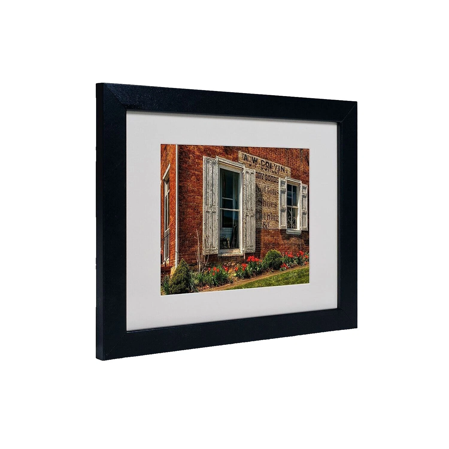 Country Black Plastic Picture Frames