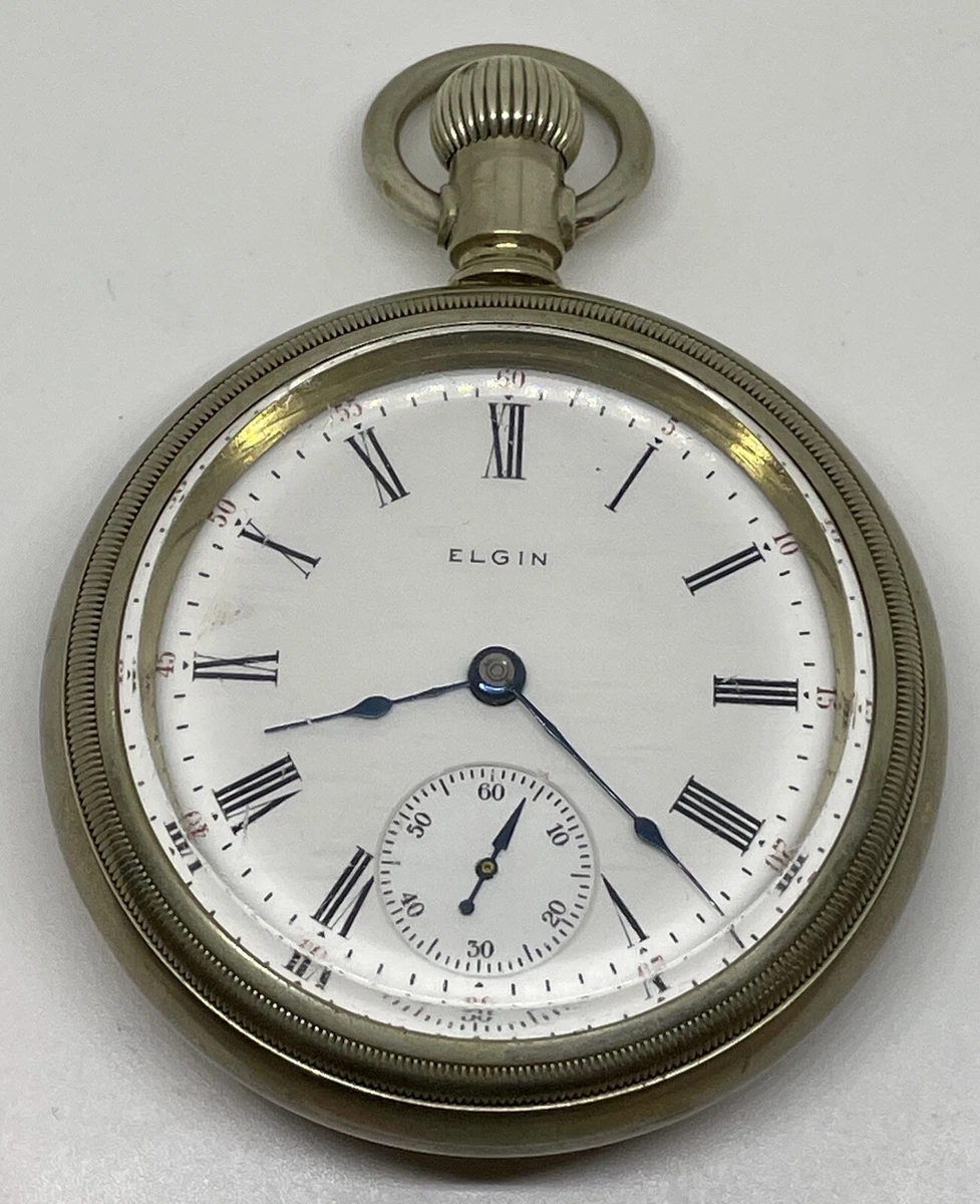 1909 elgin pocket watch hot sale