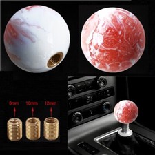 Universal Jdm Orange Marble Round Ball Manual Stick Gear Shift Knob Shifter Universal Jdm Orange Marble Round Ball Manual Stick Gear Shift Knob Shifter