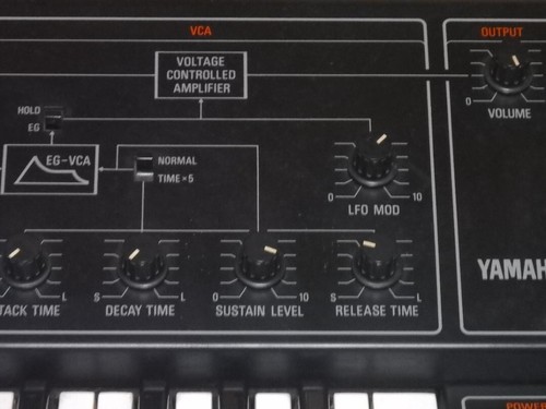 Trödel funktioniert nicht YAMAHA CS-10 VINTAGE SYNTHESIZER Musikinstrumente - Bild 6 von 9
