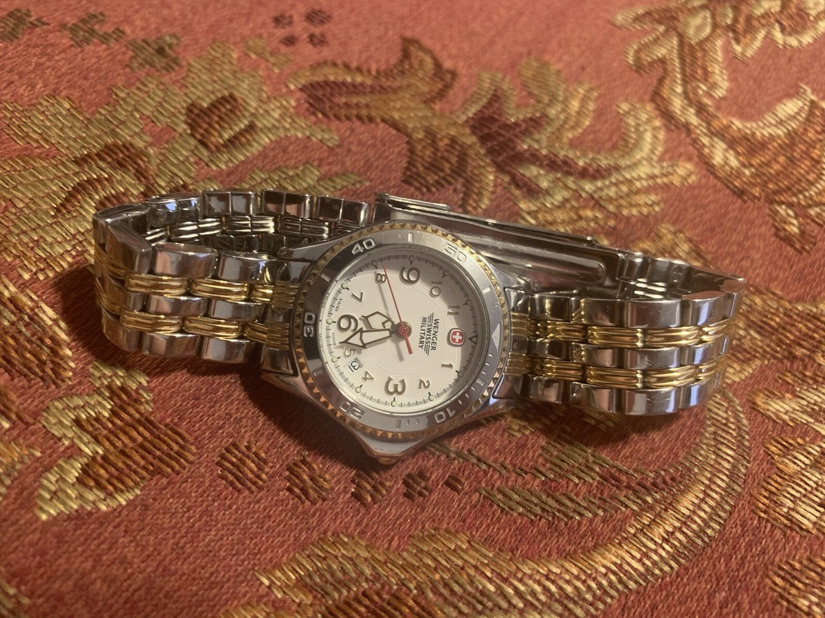 Ladies WENGER Swiss Military Watch Avalanche 79095 Wenger Swiss Womens 79095 Military Two Tone Stainless Steel  main image 2