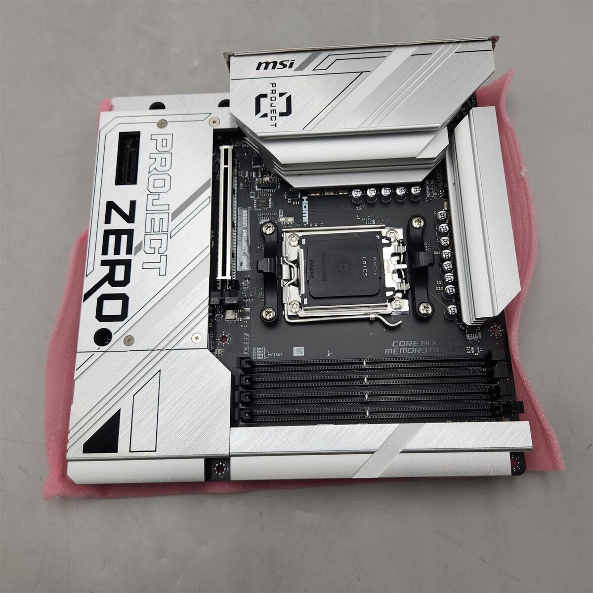 MSI B650M Project Zero Gaming Motherboard (AM5, DDR5, mATX) | eBay MSI B650M Project Zero Gaming Motherboard (AM5, DDR5, mATX) | eBay