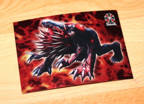 1998 Resident Evil 1 2 3 Wildstorm Trading Card Capcom Monsters G - 4 G4 26 - Picture 3 of 5