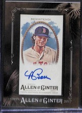 2017 Topps Allen and Ginter Mini Autograph #MA-ABE Andrew Benintendi