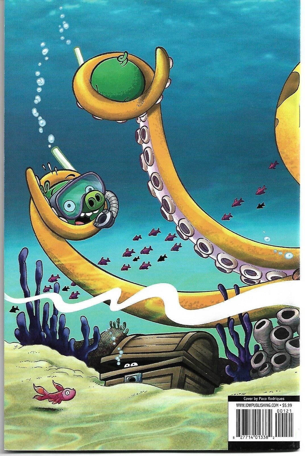 Angry Birds Comics (CVR B Variants, Furious Fowl & Monsters and Mistletoe)  IDW - Picture 2 of 4