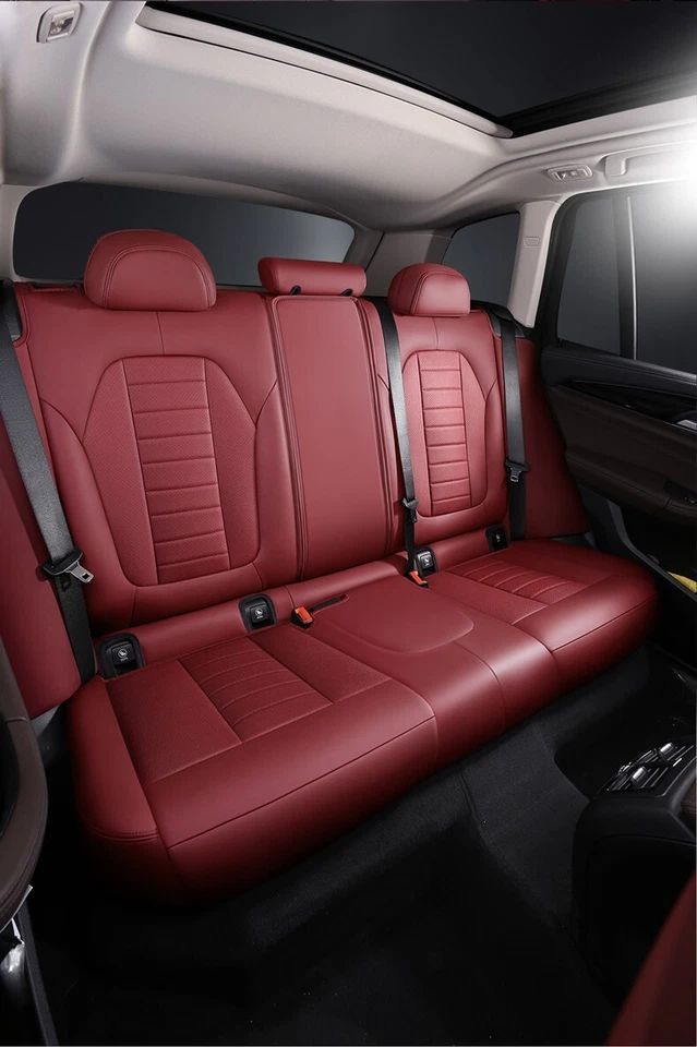 APTO PARA BMW SERIE 7 2016-2024 CUERO DURADERO COJÍN MOTOPTES CUBIERTA COCHE PERSONALIZADA Foto 3 de 4