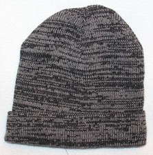 Mens Black Faux Fur Lined Beanie Hat/Cap, One Size Fits Most - Pick Your Style