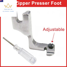 T69 Adjustable Invisible Zipper Presser Foot with Screwdriver Unilateral for Sin