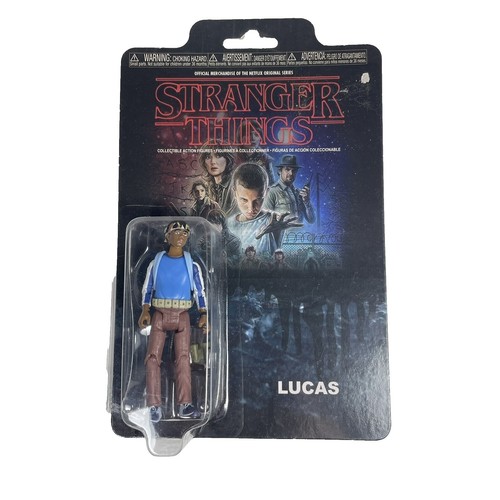 Bandai Netflix Stranger Things Lot of 6 Action Figures Lucas Will