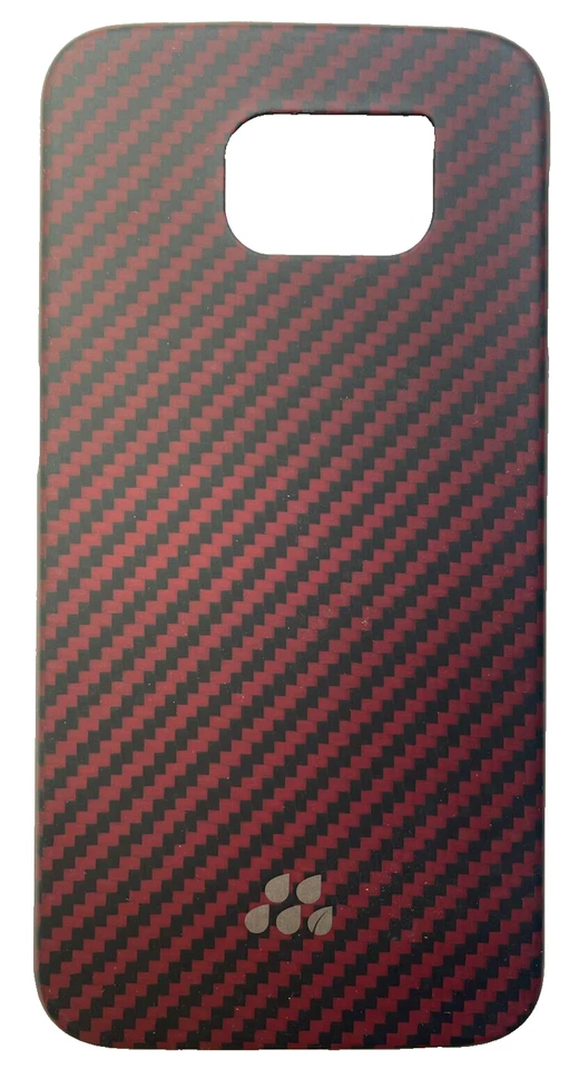 Funda de Transporte Evutec Karbon Serie S para Samsung Galaxy S6, Kozane - Negra/Roja Foto 3 de 4