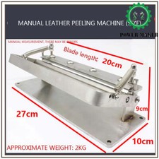 Cowhide Sheet Leather Separation Tool Portable Manual Leather Peeling Machine