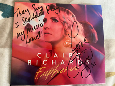 Claire Richards Signed - Euphoria CD (Signed & Personalised 8) Steps